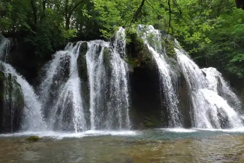 Cirque du Fer à Cheval depuis Les Planches-près-Arbois