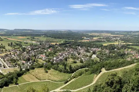 Belvédère de la Rochette à Château-Chalon