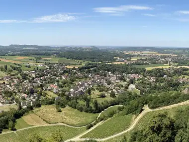 Belvédère de la Rochette à Château-Chalon