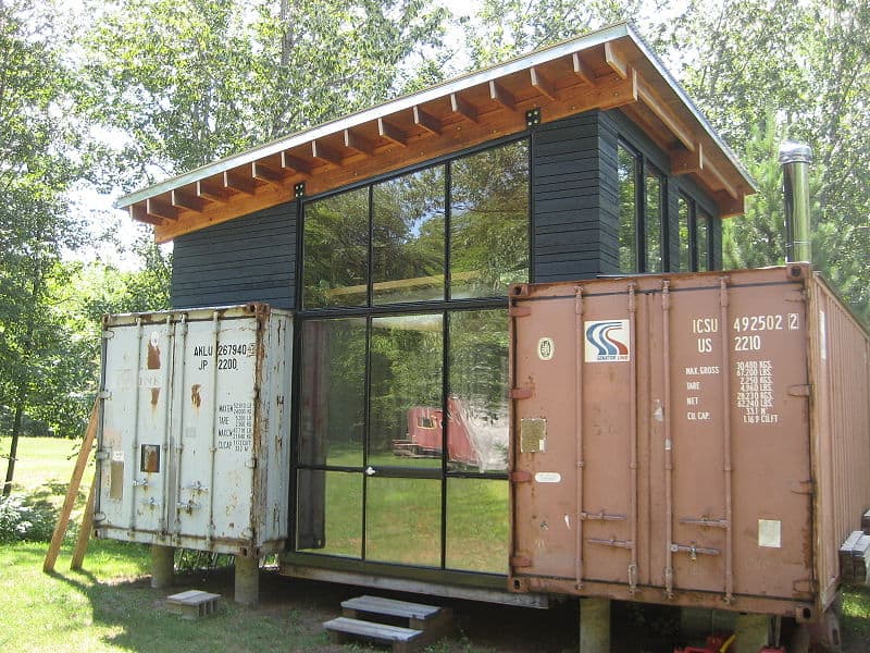 Habiter dans une maison container