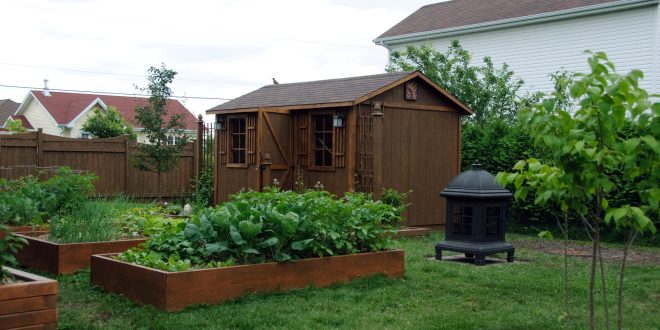 La déclaration de travaux pour un abri de jardin