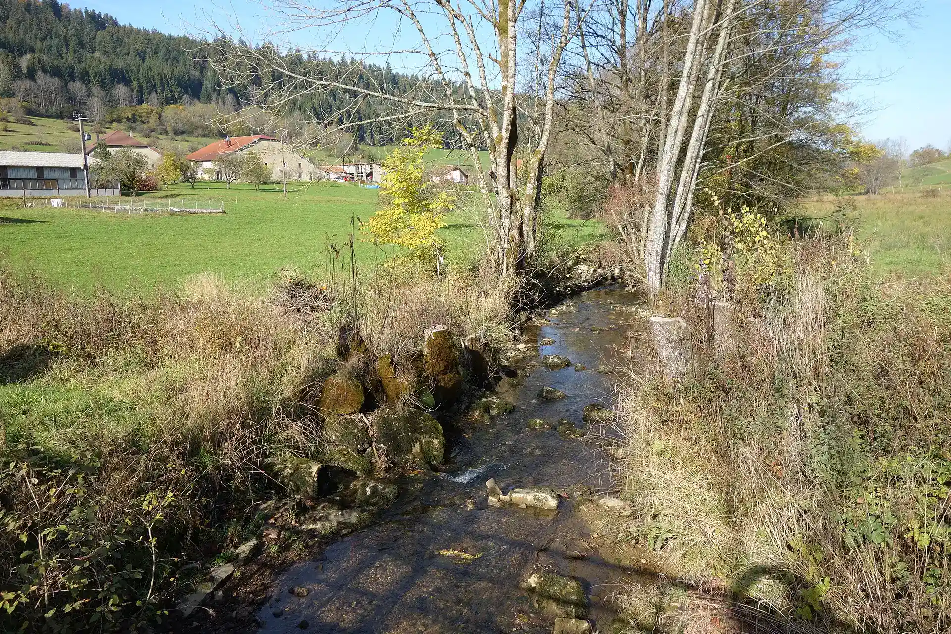 Boucle des Nans : Sources de l&rsquo;Angillon et Grotte aux Ours
