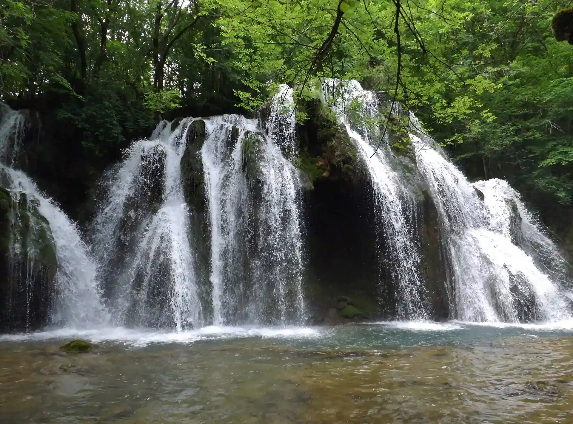 Cirque du Fer à Cheval depuis Les Planches-près-Arbois