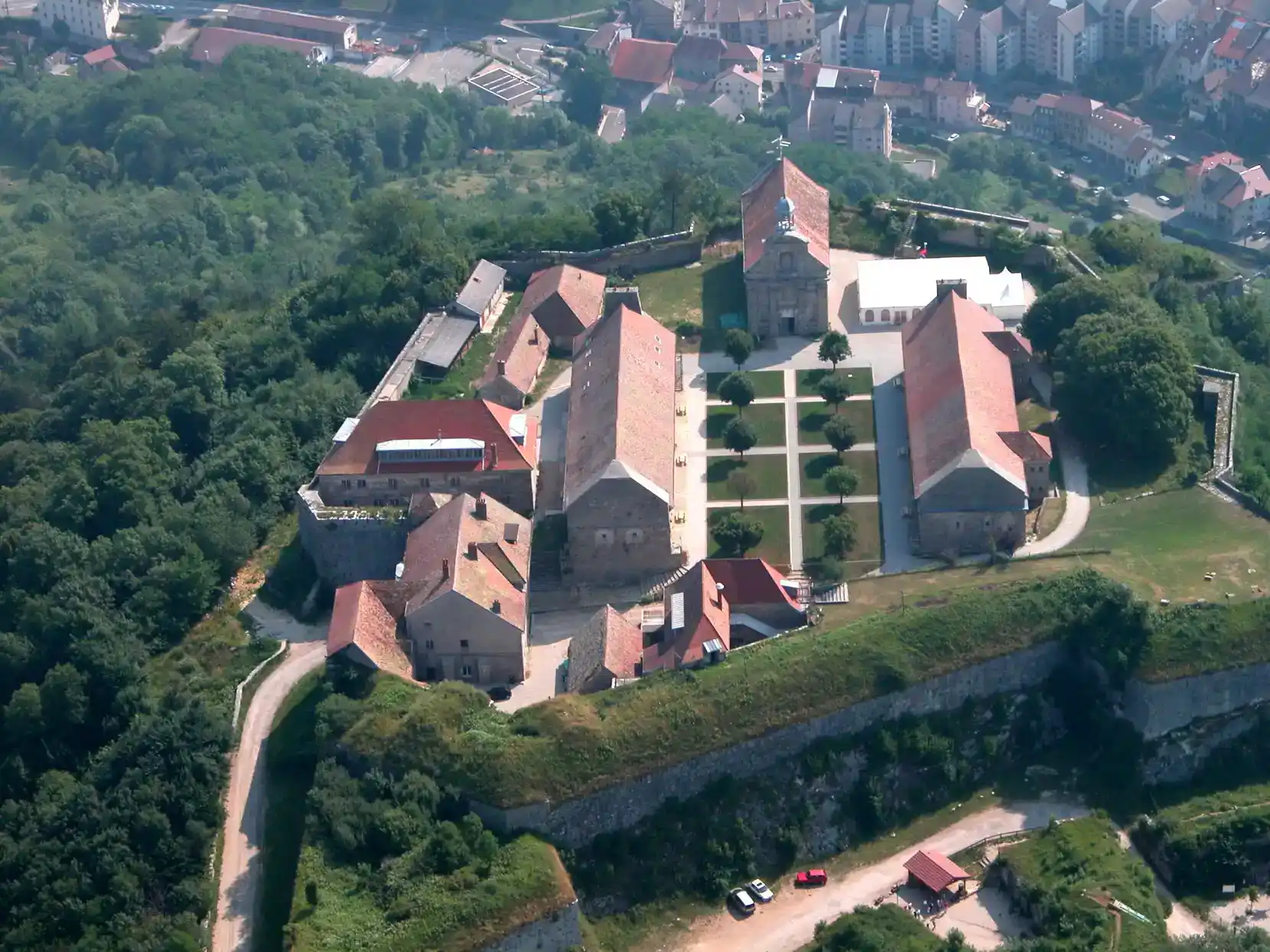Fort Saint-André depuis Marnoz