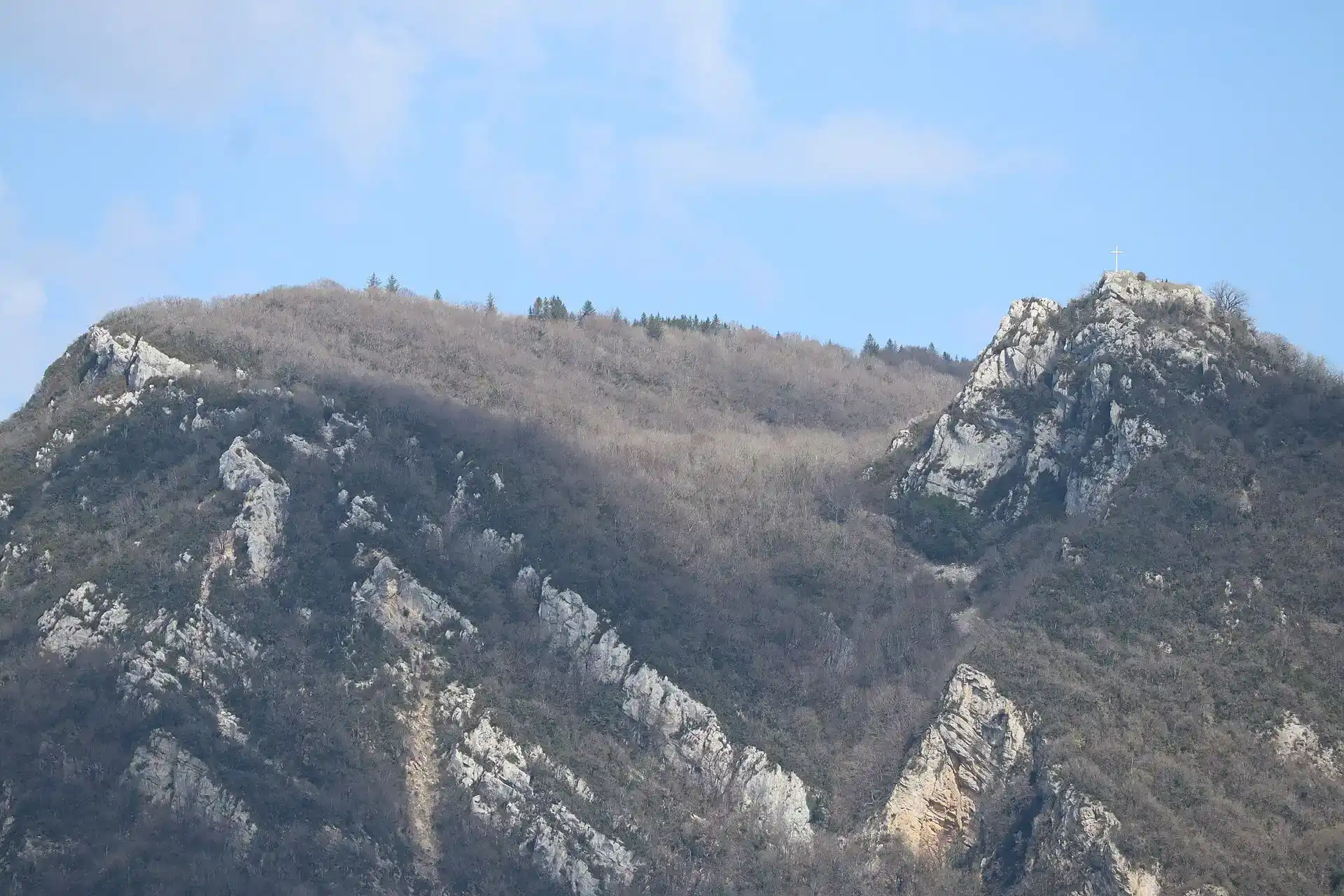 Mont Poupet depuis Salins-les-Bains